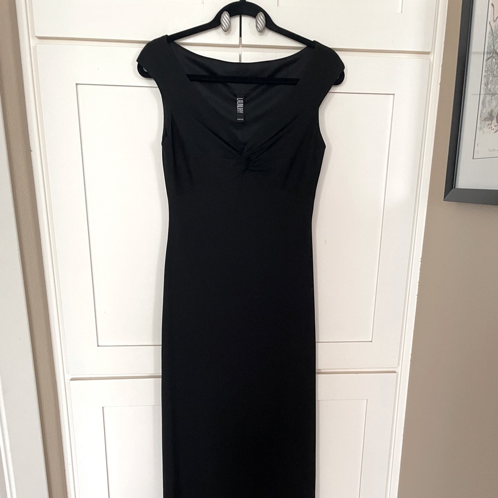 LAUNDRY long black gown (8)
